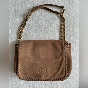 Tory Burch Suede Shoulder Bag